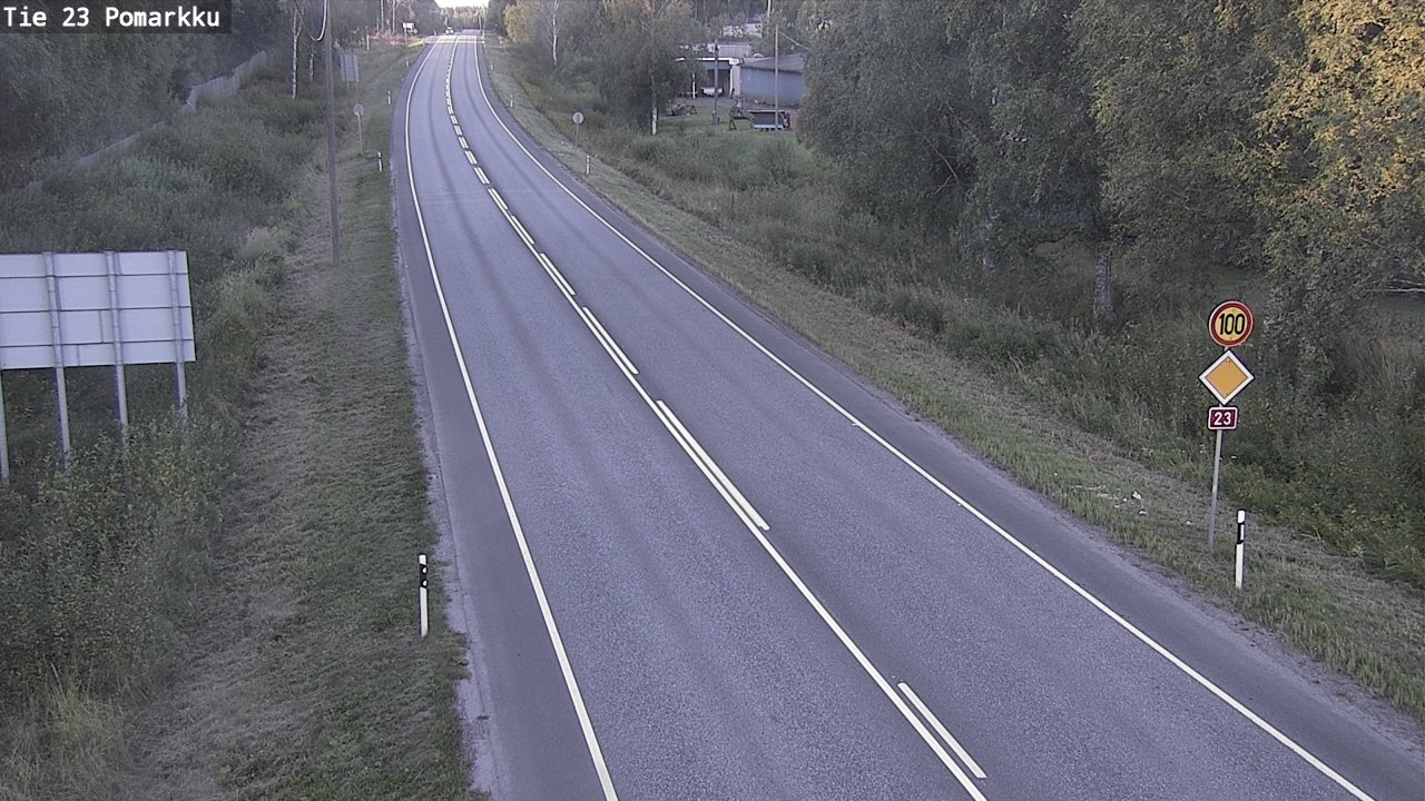 Kelikamerat Kuva Tie 23 Pomarkku, Pomarkku, Satakunta