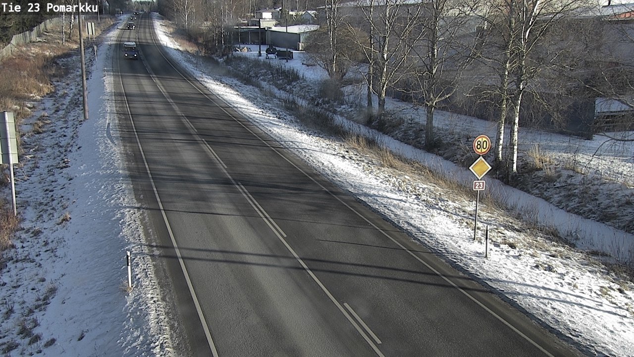 Kelikamerat Kuva Tie 23 Pomarkku, Pomarkku, Satakunta