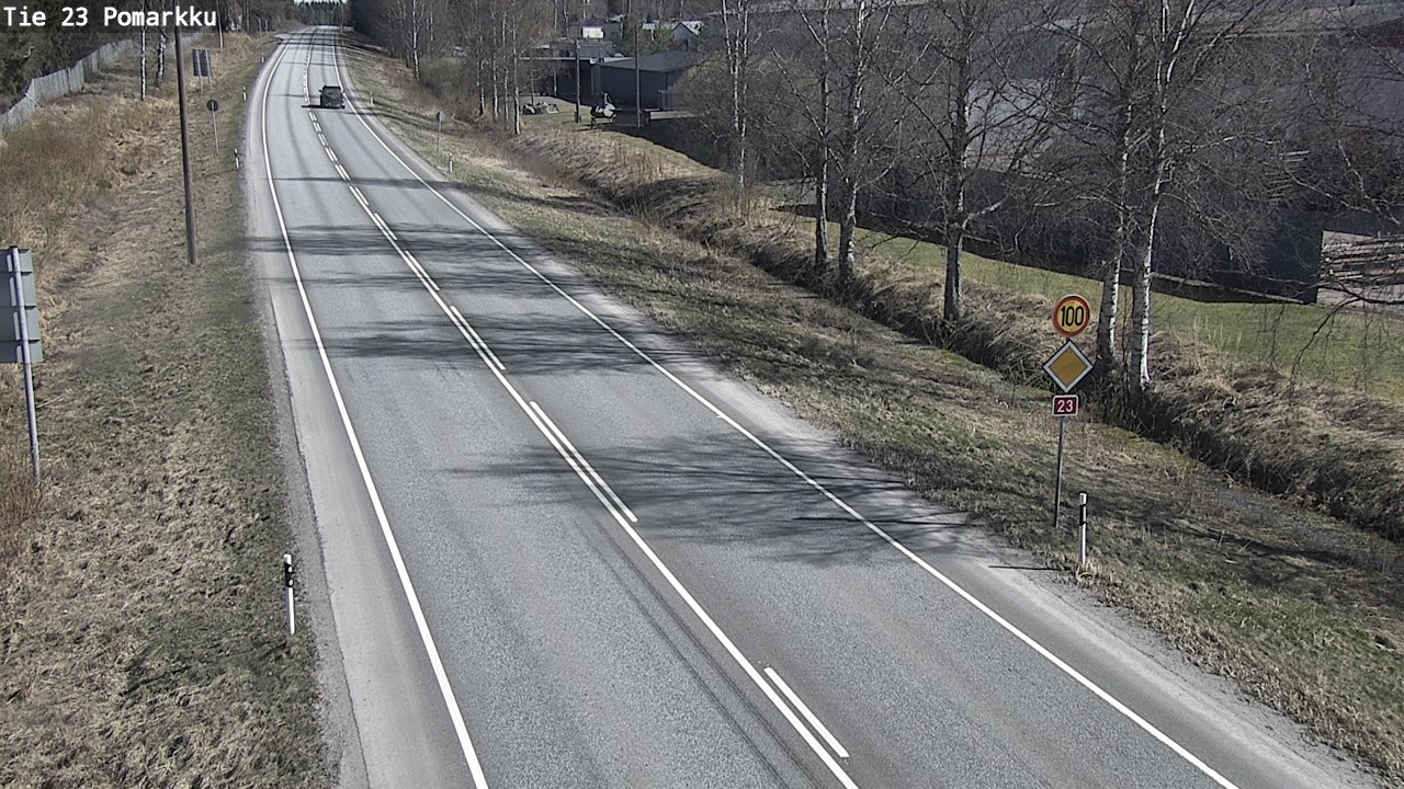 Kelikamerat Kuva Tie 23 Pomarkku, Pomarkku, Satakunta