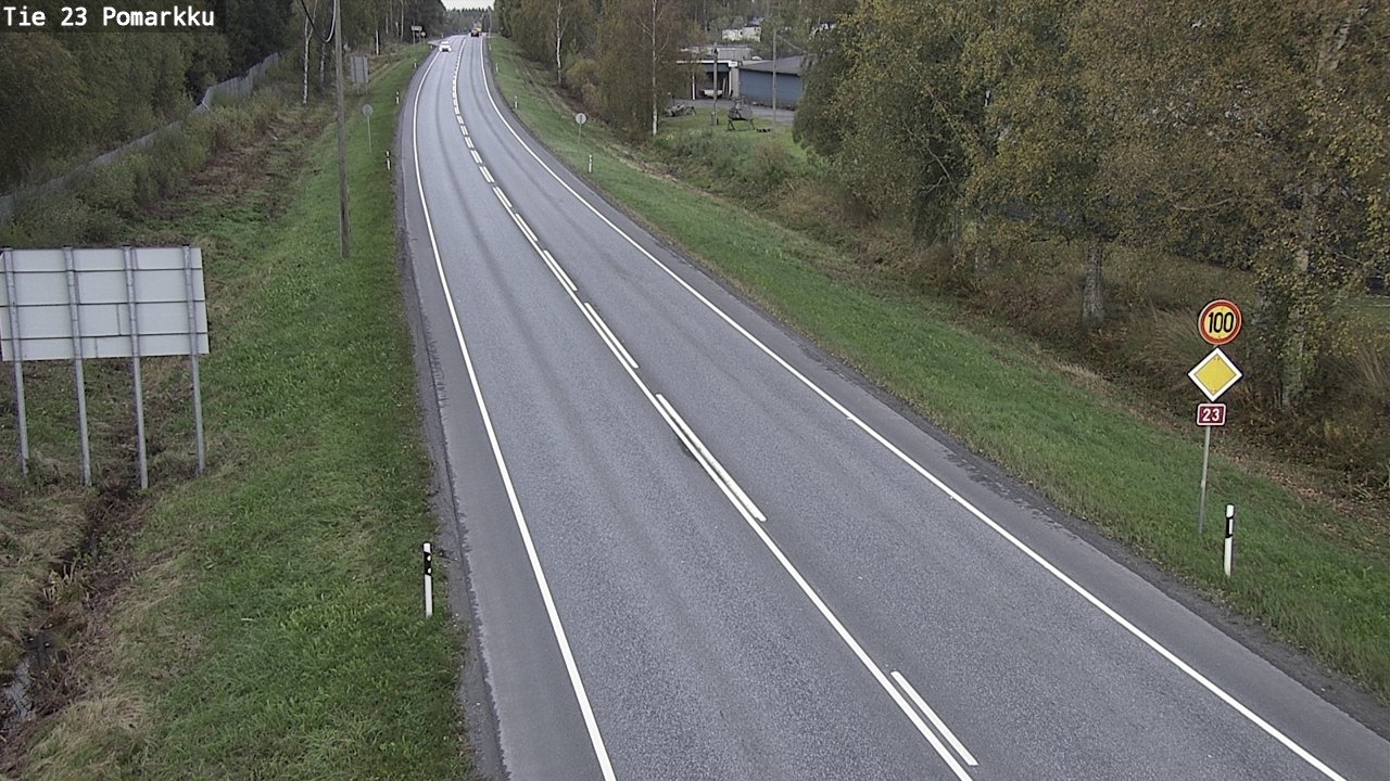 Kelikamerat Kuva Tie 23 Pomarkku, Pomarkku, Satakunta