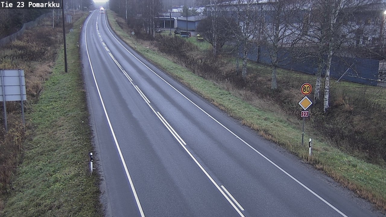 Kelikamerat Kuva Tie 23 Pomarkku, Pomarkku, Satakunta
