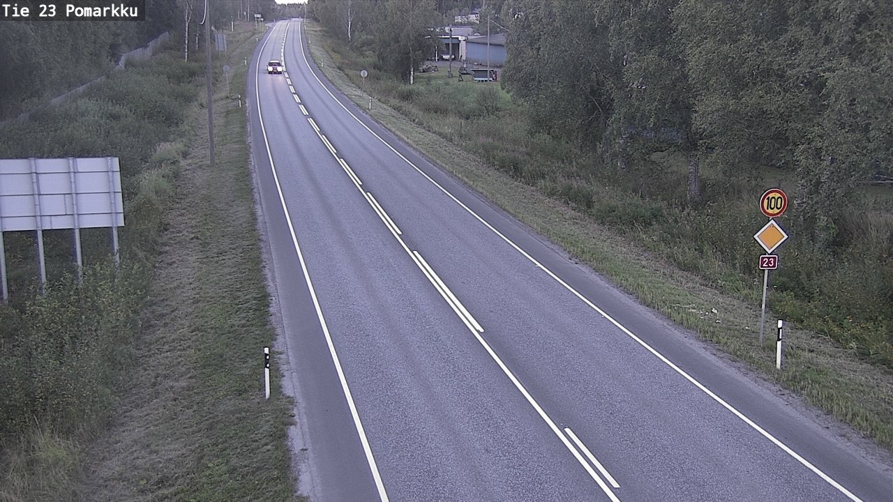 Kelikamerat Kuva Tie 23 Pomarkku, Pomarkku, Satakunta