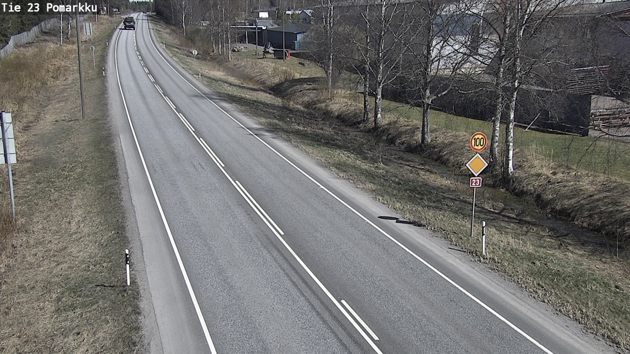 Kelikamerat Kuva Tie 23 Pomarkku, Pomarkku, Satakunta