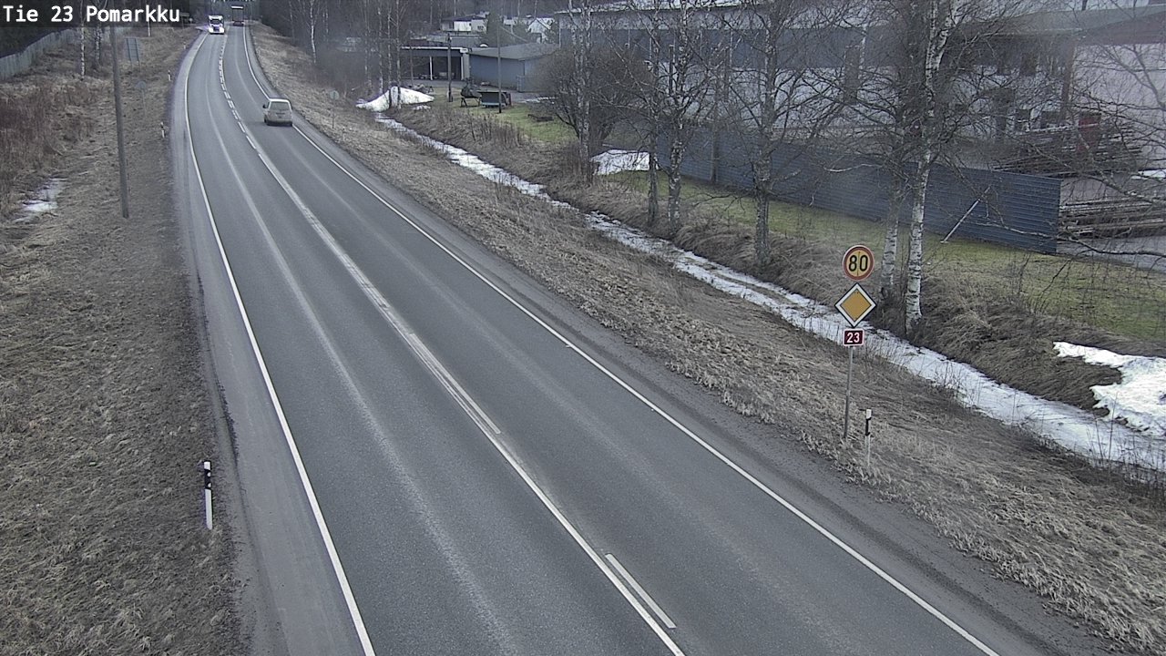 Kelikamerat Kuva Tie 23 Pomarkku, Pomarkku, Satakunta