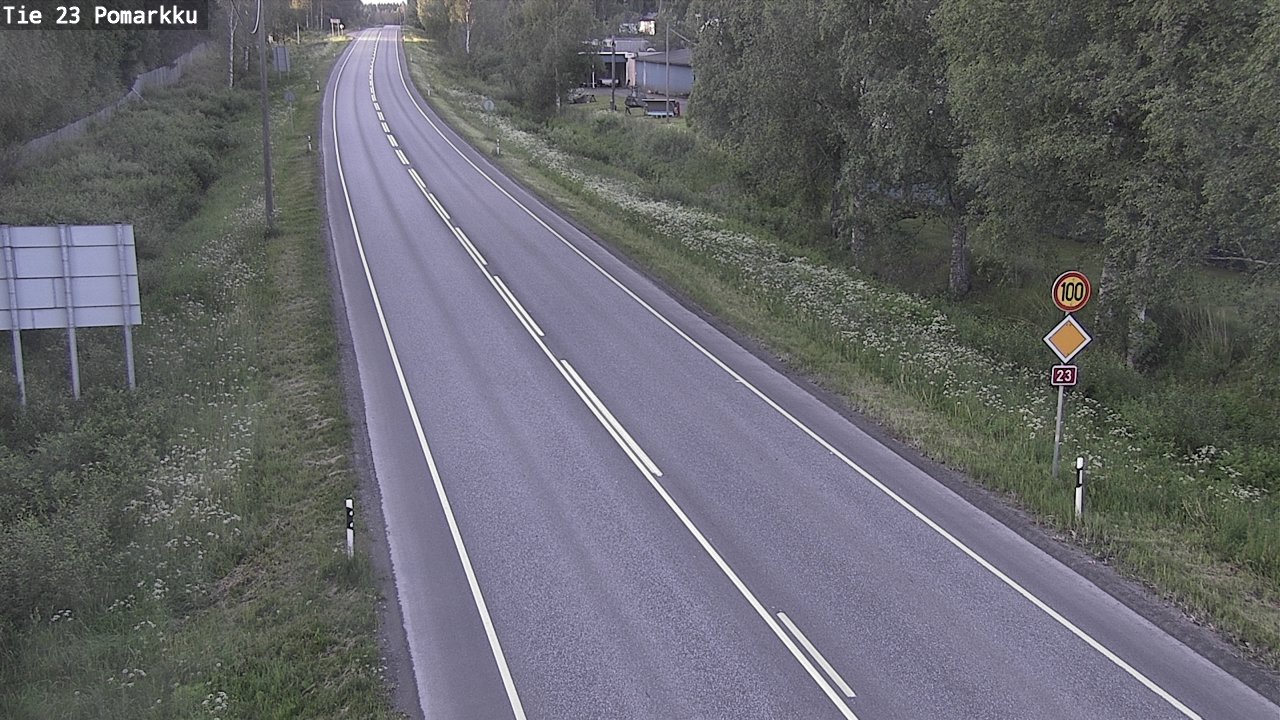 Kelikamerat Kuva Tie 23 Pomarkku, Pomarkku, Satakunta