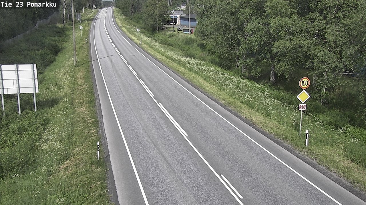 Kelikamerat Kuva Tie 23 Pomarkku, Pomarkku, Satakunta