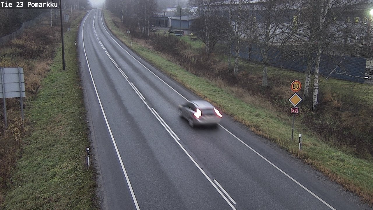 Kelikamerat Kuva Tie 23 Pomarkku, Pomarkku, Satakunta
