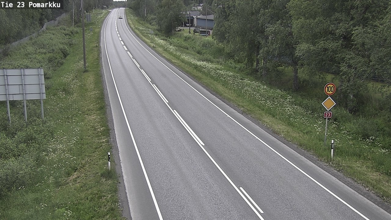 Kelikamerat Kuva Tie 23 Pomarkku, Pomarkku, Satakunta