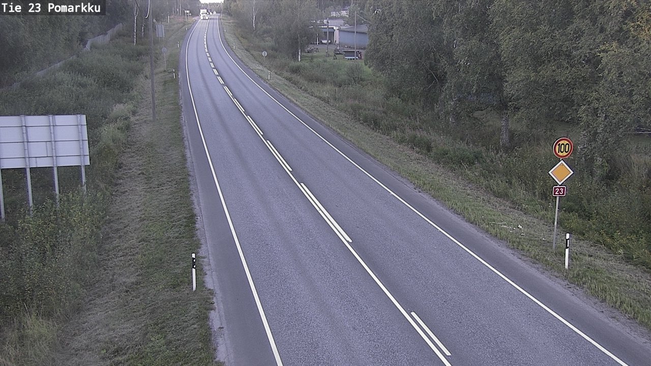 Kelikamerat Kuva Tie 23 Pomarkku, Pomarkku, Satakunta