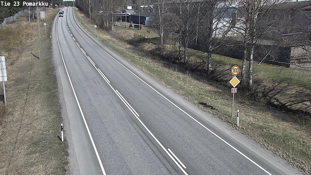 Kelikamerat Kuva Tie 23 Pomarkku, Pomarkku, Satakunta