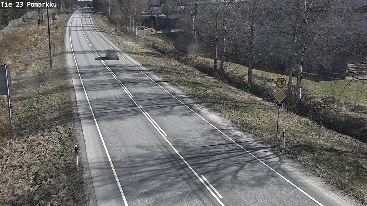 Kelikamerat Kuva Tie 23 Pomarkku, Pomarkku, Satakunta