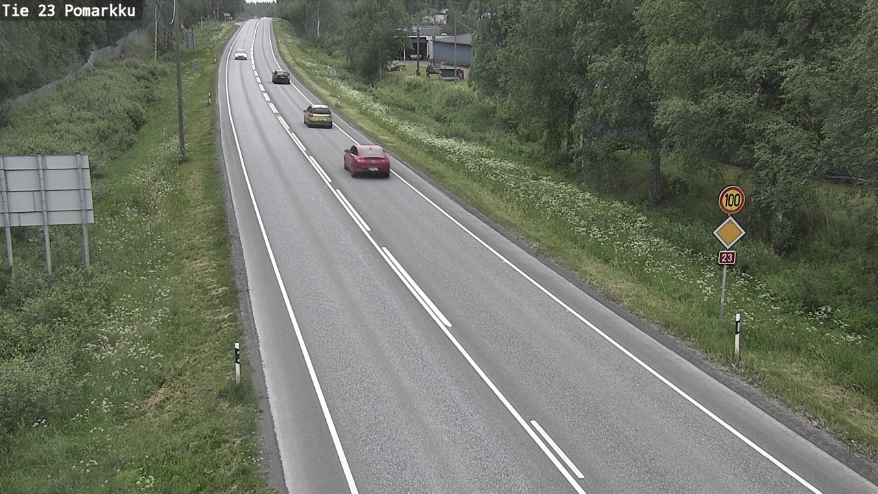 Kelikamerat Kuva Tie 23 Pomarkku, Pomarkku, Satakunta
