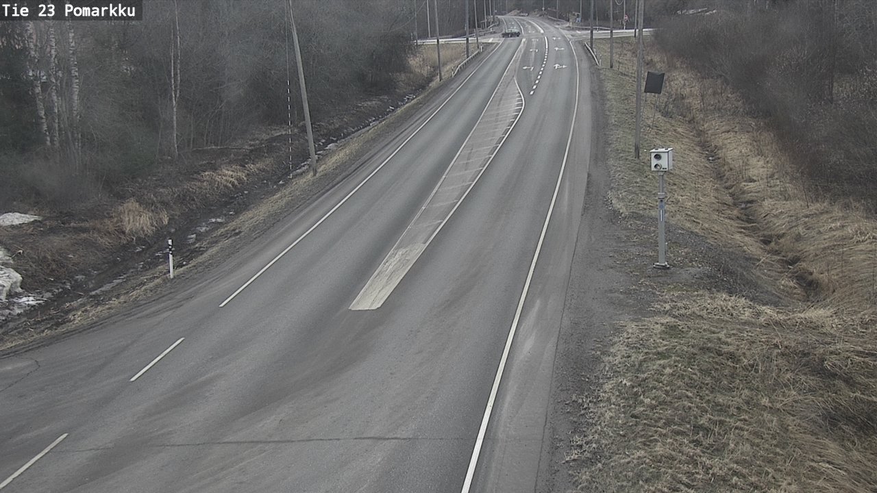 Weather Camera Image Road 23 Pomarkku, Pomarkku, Satakunta