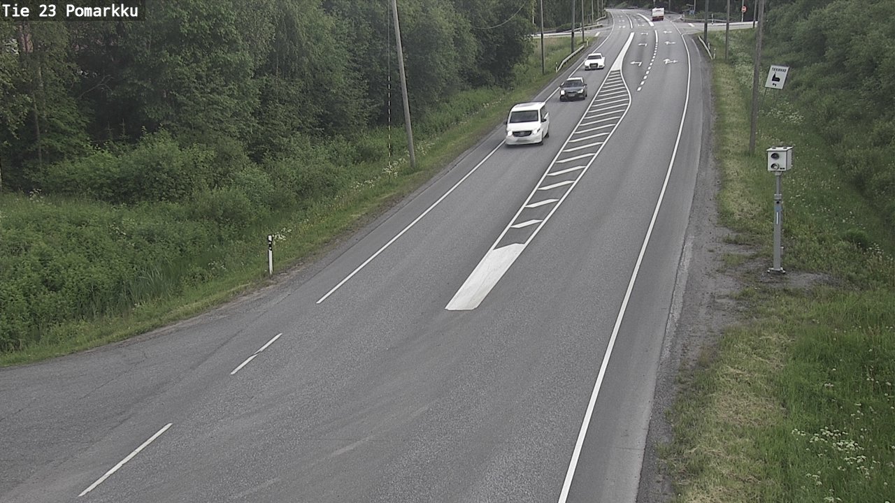 Kelikamerat Kuva Tie 23 Pomarkku, Pomarkku, Satakunta