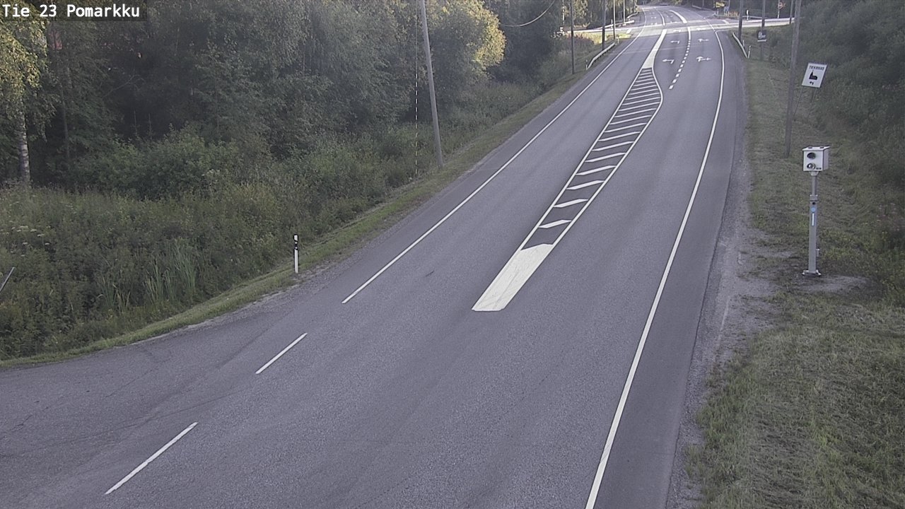 Kelikamerat Kuva Tie 23 Pomarkku, Pomarkku, Satakunta