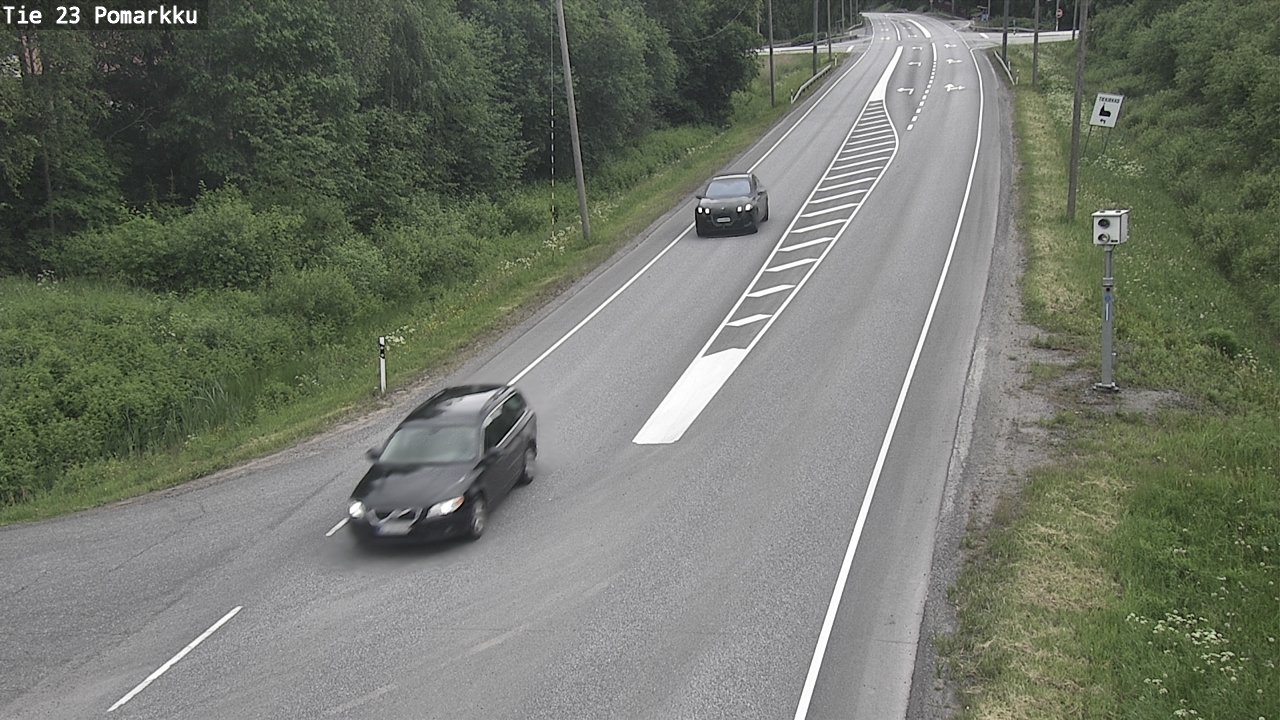 Kelikamerat Kuva Tie 23 Pomarkku, Pomarkku, Satakunta