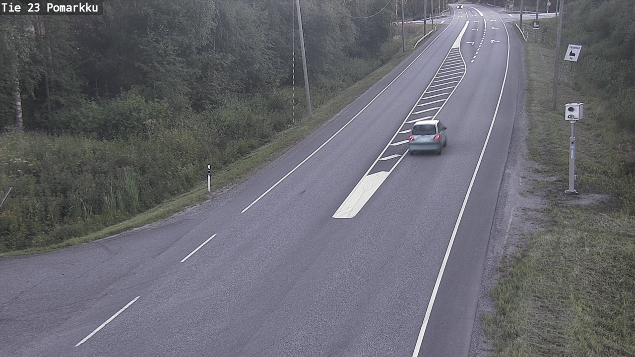 Kelikamerat Kuva Tie 23 Pomarkku, Pomarkku, Satakunta