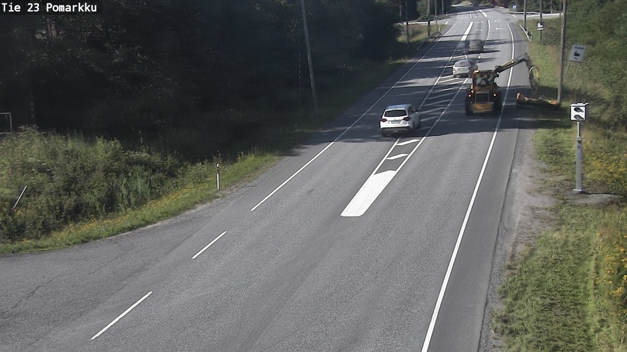 Kelikamerat Kuva Tie 23 Pomarkku, Pomarkku, Satakunta