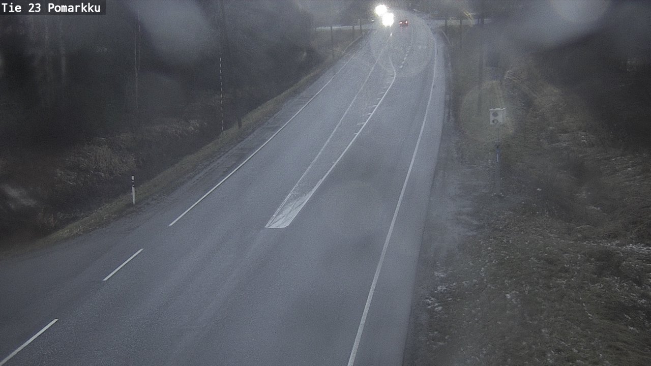 Weather Camera Image Road 23 Pomarkku, Pomarkku, Satakunta
