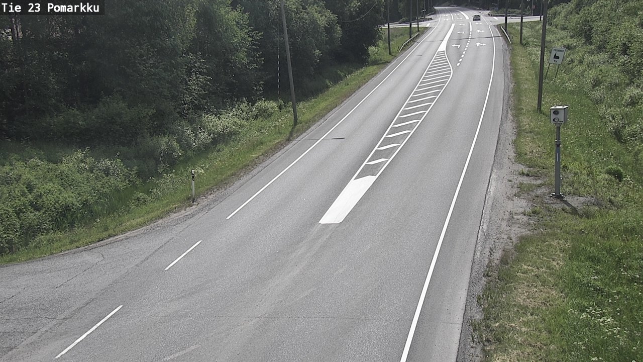 Kelikamerat Kuva Tie 23 Pomarkku, Pomarkku, Satakunta