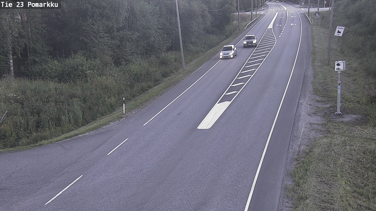 Kelikamerat Kuva Tie 23 Pomarkku, Pomarkku, Satakunta