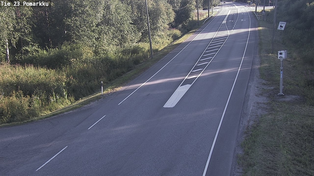 Kelikamerat Kuva Tie 23 Pomarkku, Pomarkku, Satakunta