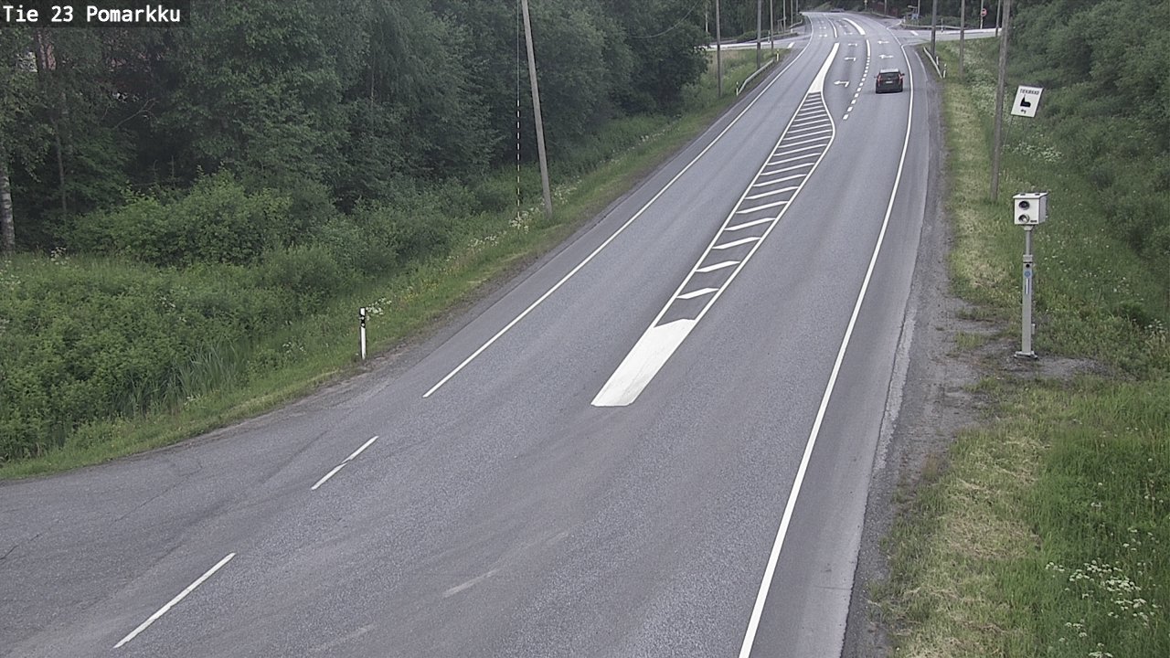 Kelikamerat Kuva Tie 23 Pomarkku, Pomarkku, Satakunta