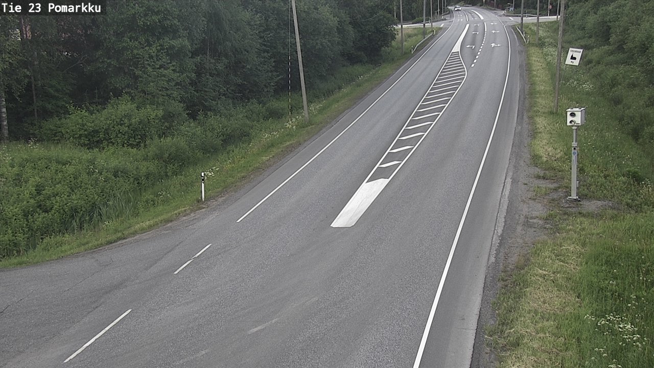 Kelikamerat Kuva Tie 23 Pomarkku, Pomarkku, Satakunta