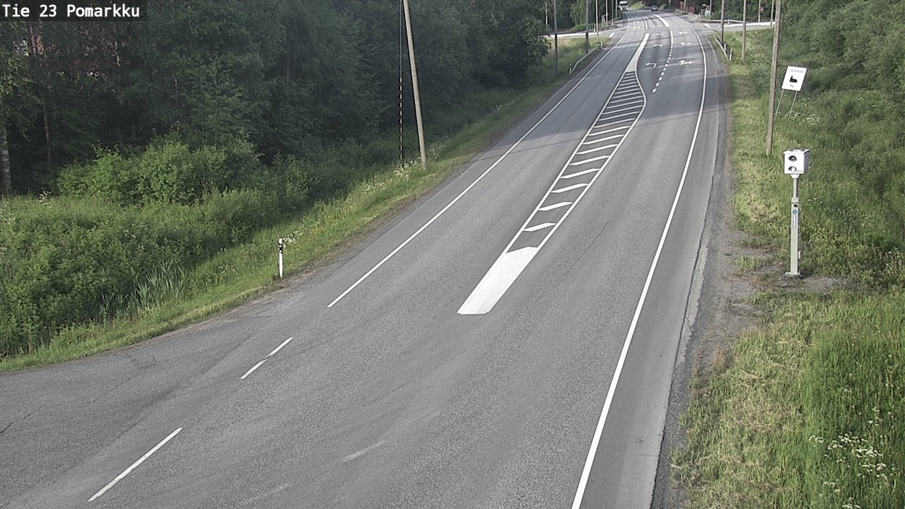 Kelikamerat Kuva Tie 23 Pomarkku, Pomarkku, Satakunta