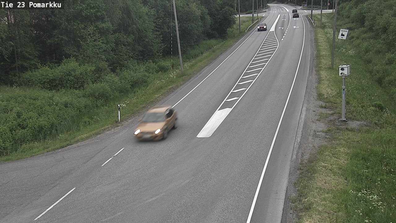 Kelikamerat Kuva Tie 23 Pomarkku, Pomarkku, Satakunta