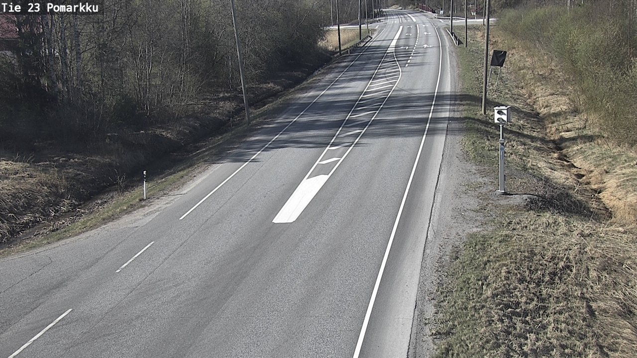 Kelikamerat Kuva Tie 23 Pomarkku, Pomarkku, Satakunta