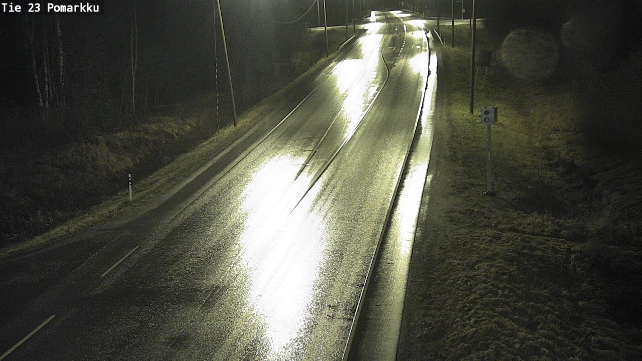 Weather Camera Image Road 23 Pomarkku, Pomarkku, Satakunta