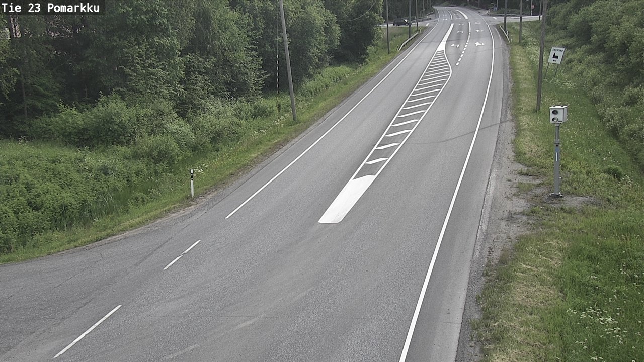 Kelikamerat Kuva Tie 23 Pomarkku, Pomarkku, Satakunta
