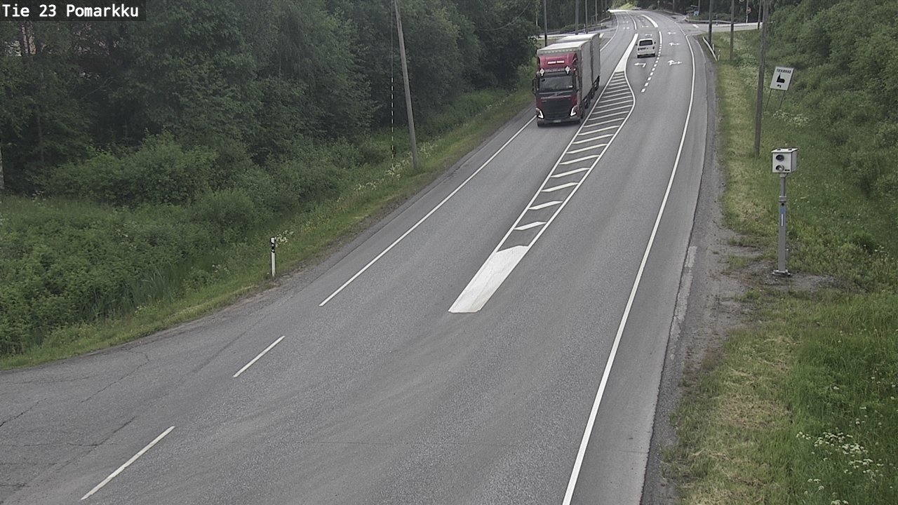 Kelikamerat Kuva Tie 23 Pomarkku, Pomarkku, Satakunta