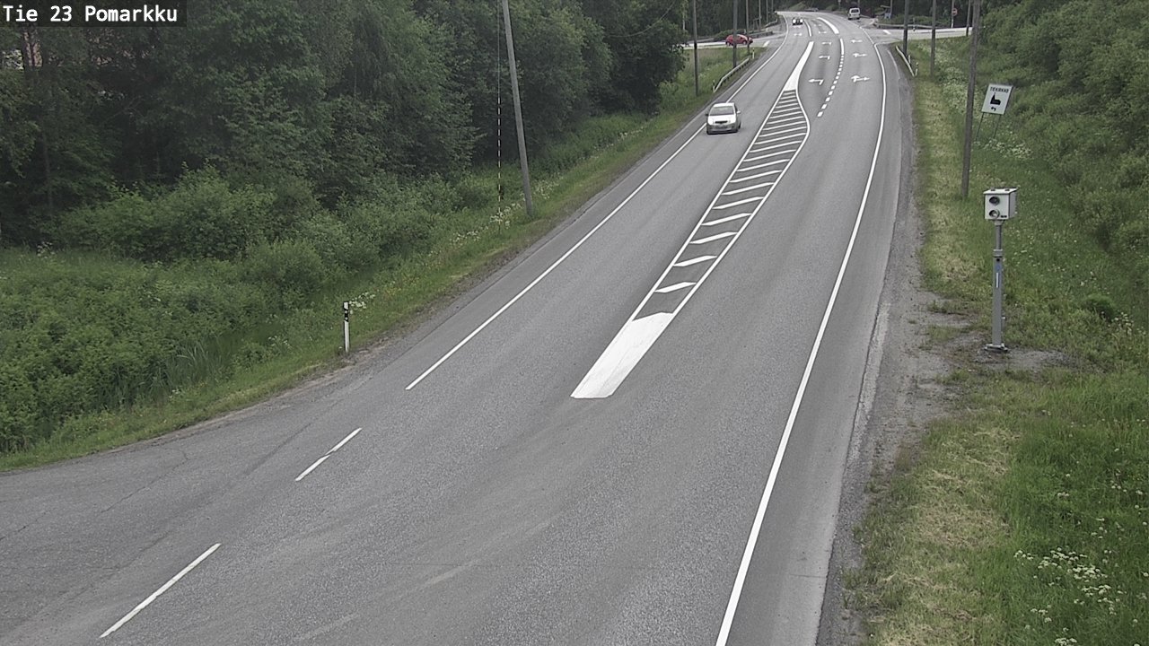 Kelikamerat Kuva Tie 23 Pomarkku, Pomarkku, Satakunta