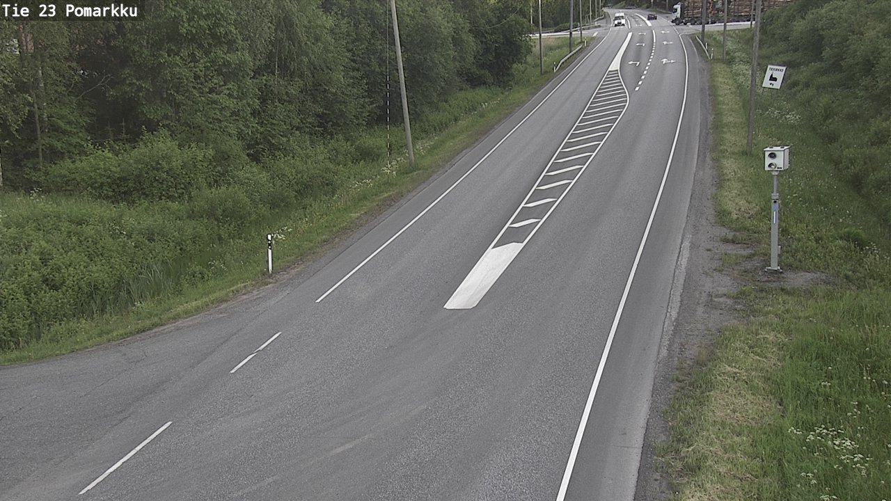 Kelikamerat Kuva Tie 23 Pomarkku, Pomarkku, Satakunta