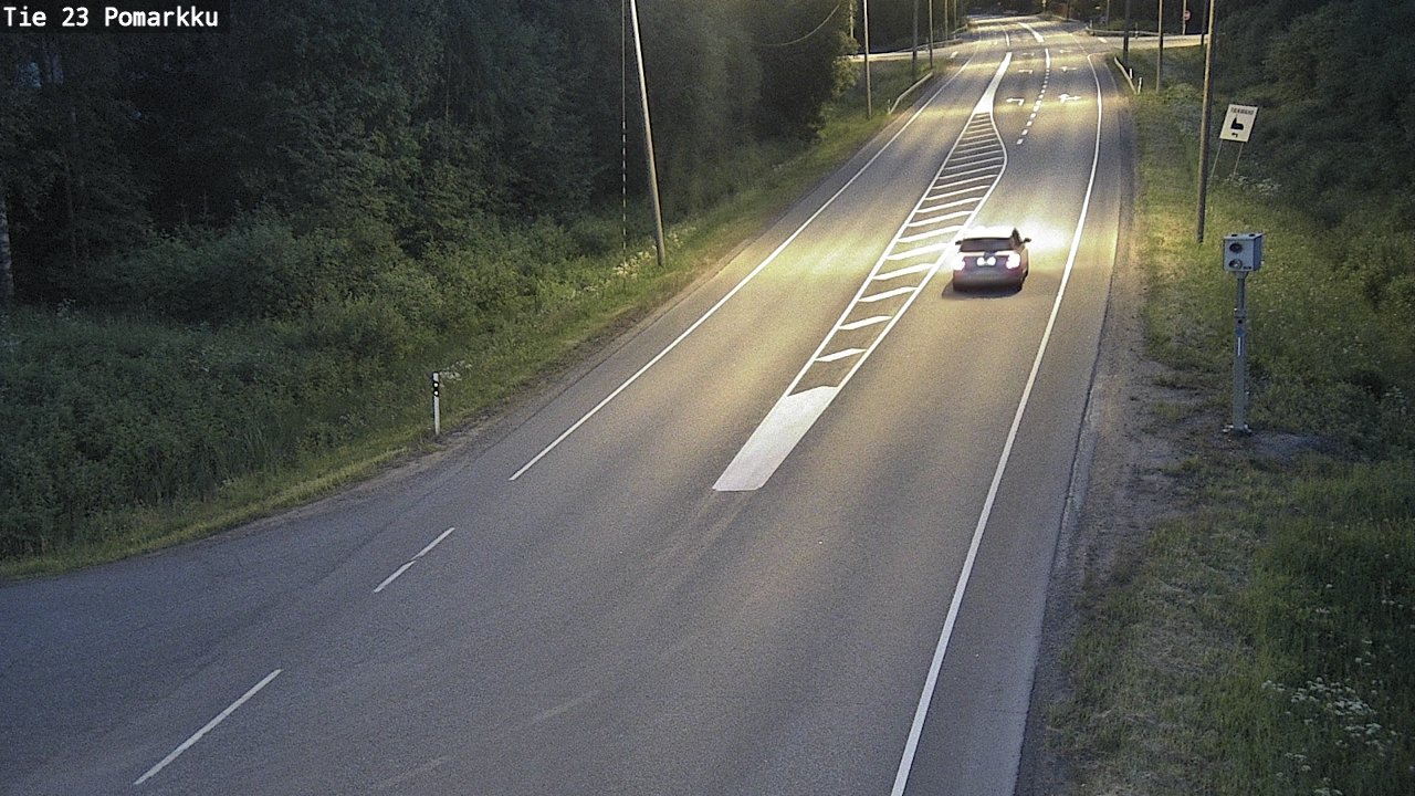 Kelikamerat Kuva Tie 23 Pomarkku, Pomarkku, Satakunta