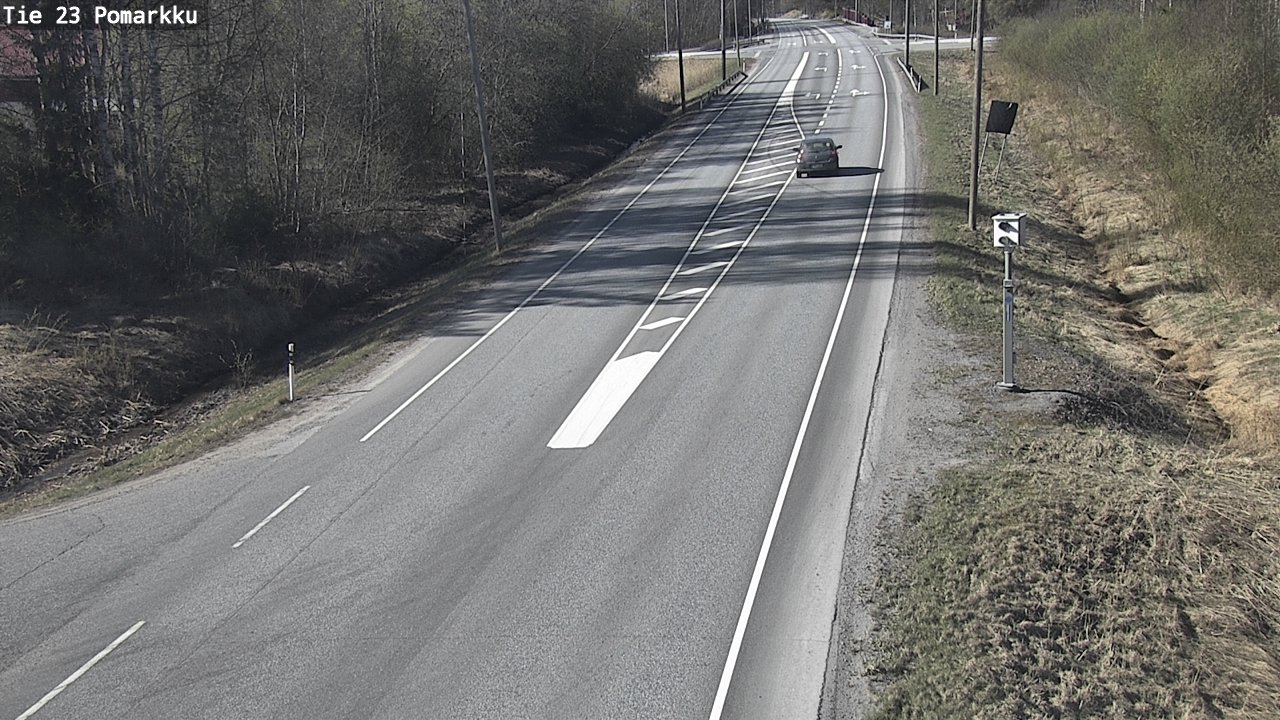 Kelikamerat Kuva Tie 23 Pomarkku, Pomarkku, Satakunta