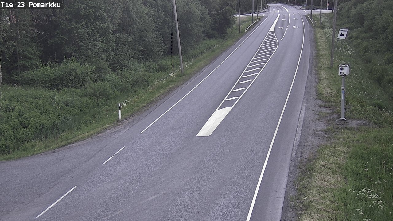 Kelikamerat Kuva Tie 23 Pomarkku, Pomarkku, Satakunta