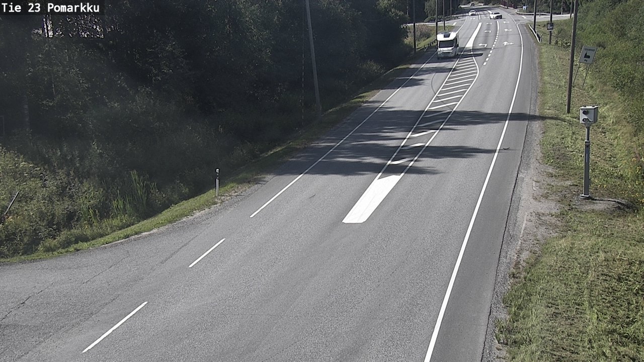 Kelikamerat Kuva Tie 23 Pomarkku, Pomarkku, Satakunta