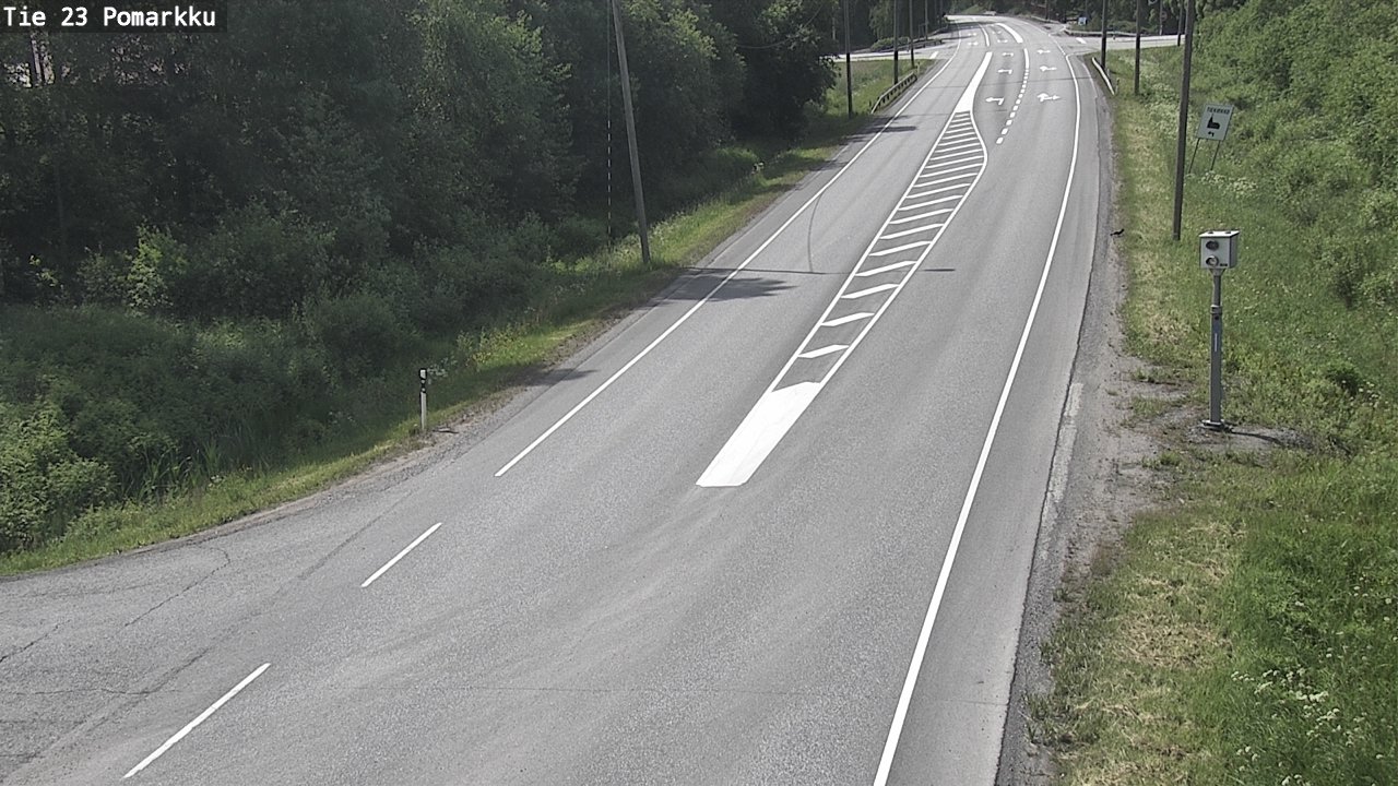 Kelikamerat Kuva Tie 23 Pomarkku, Pomarkku, Satakunta