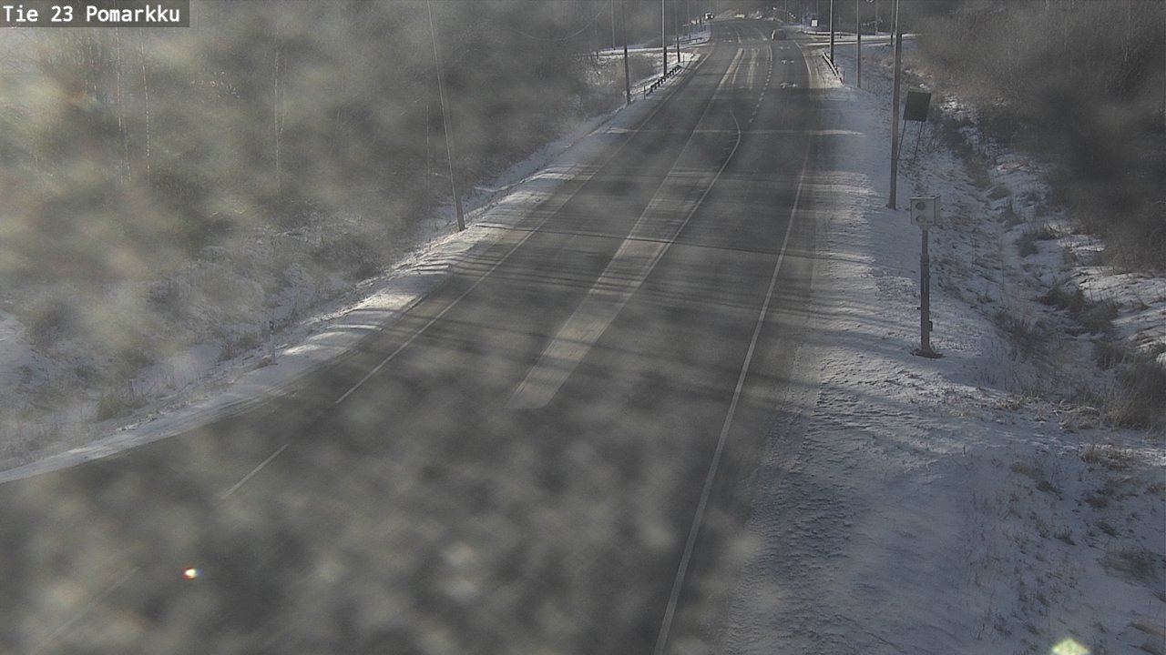 Weather Camera Image Road 23 Pomarkku, Pomarkku, Satakunta