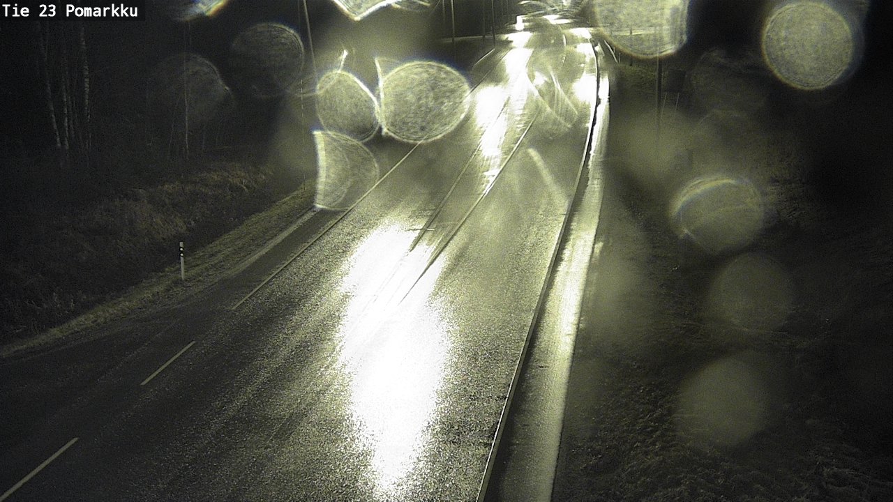 Weather Camera Image Road 23 Pomarkku, Pomarkku, Satakunta