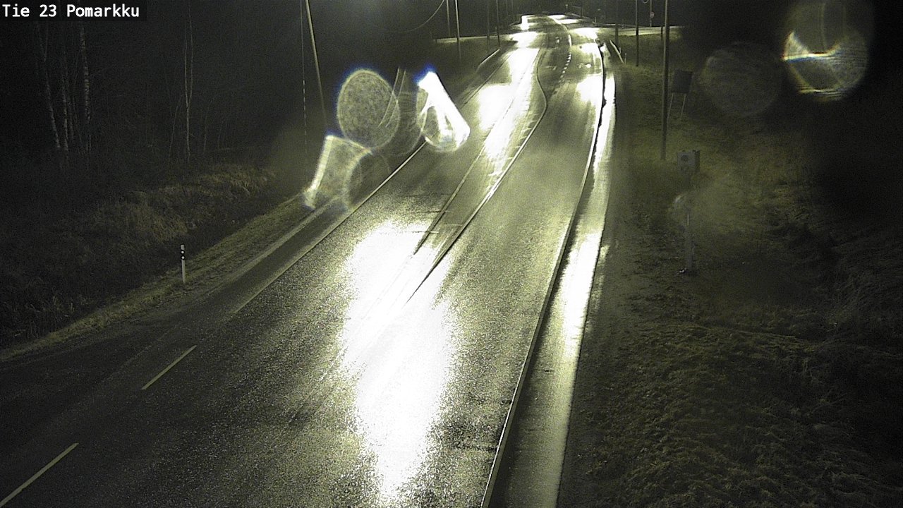 Weather Camera Image Road 23 Pomarkku, Pomarkku, Satakunta