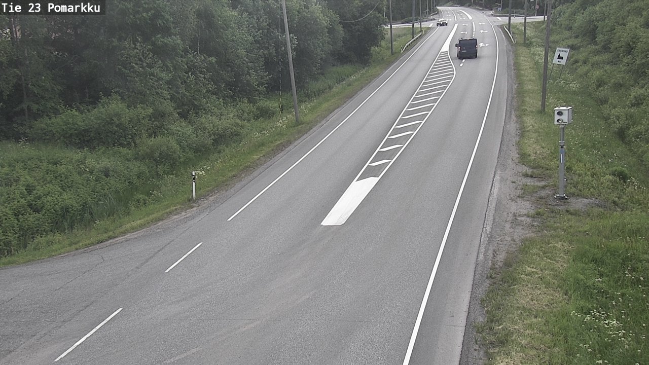 Kelikamerat Kuva Tie 23 Pomarkku, Pomarkku, Satakunta