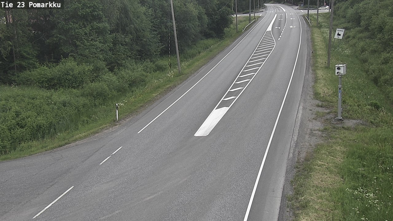 Kelikamerat Kuva Tie 23 Pomarkku, Pomarkku, Satakunta