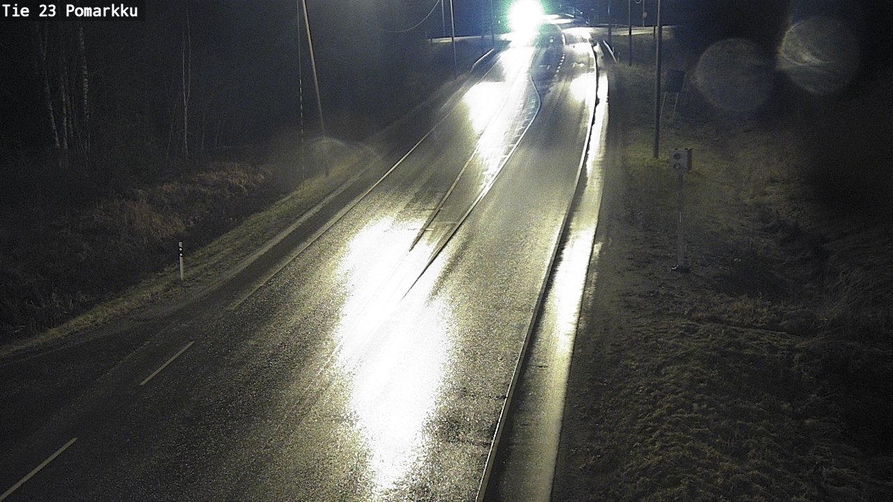 Weather Camera Image Road 23 Pomarkku, Pomarkku, Satakunta