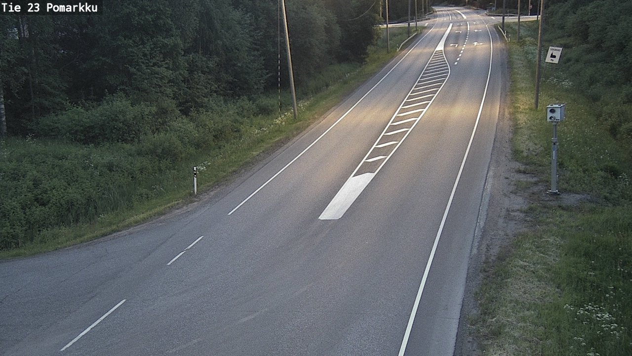 Kelikamerat Kuva Tie 23 Pomarkku, Pomarkku, Satakunta
