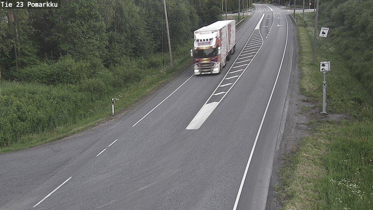 Kelikamerat Kuva Tie 23 Pomarkku, Pomarkku, Satakunta