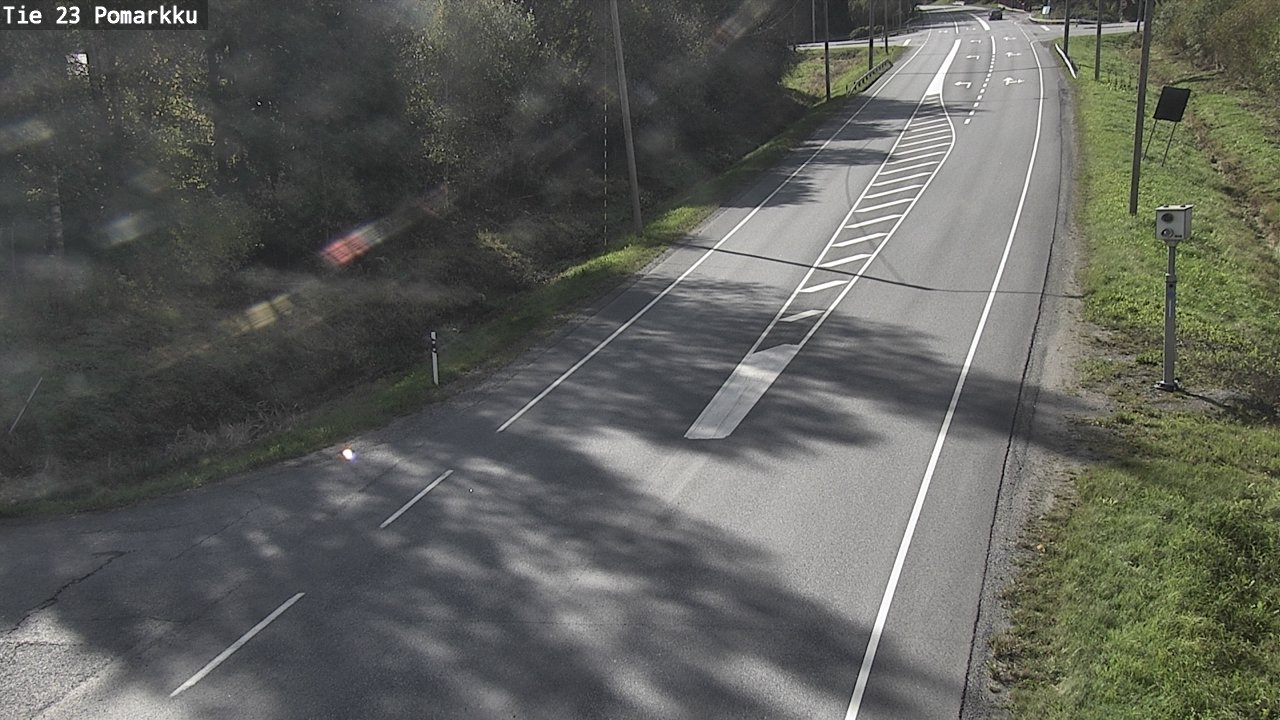 Weather Camera Image Väg 23 Påmark, Pomarkku, Satakunta